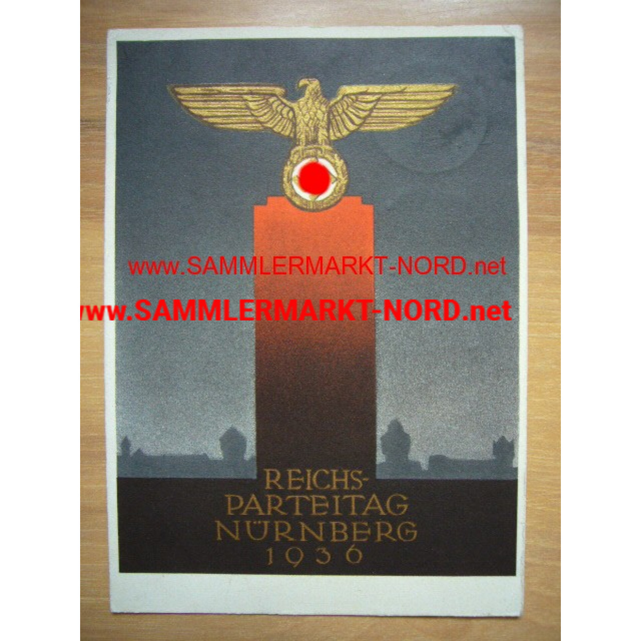 Festpostkarte - Reichsparteitag Nürnberg 1936