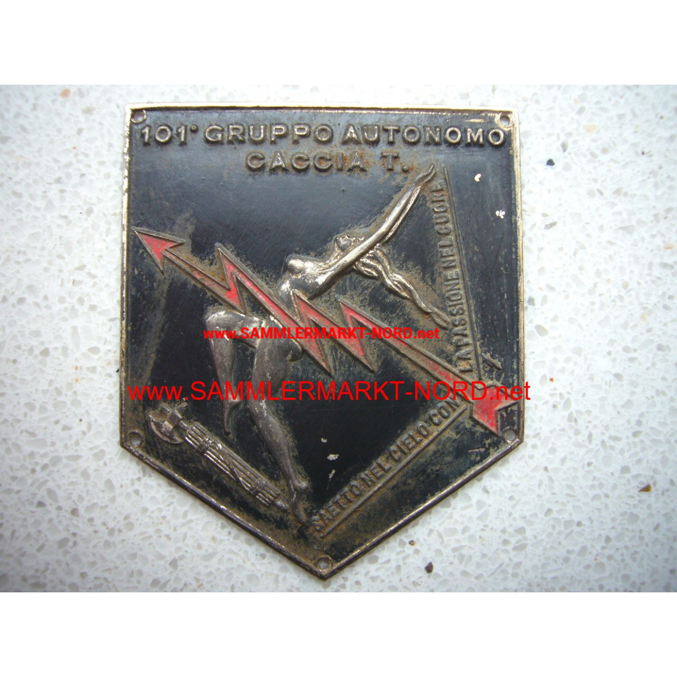 Italien - Staffelabzeichen der Luftwaffe "101. Gruppo Autonomo C