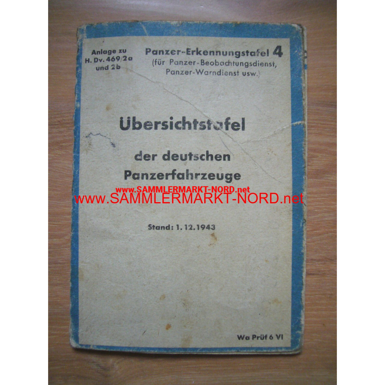 Tank Identity card 4 - dashboard of german armored vehicles - 19