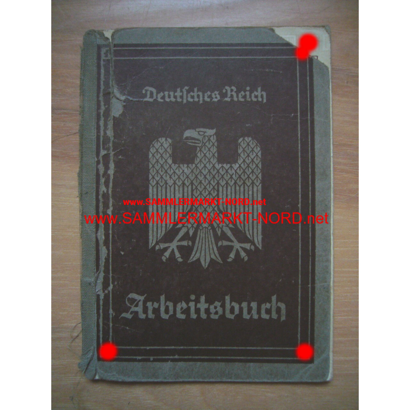 Workbook - civilian employees of the Wehrmacht (Army)