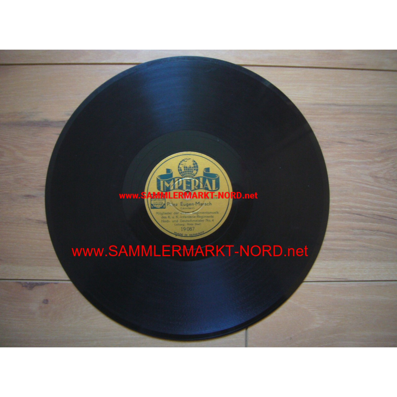 Gramophone record - K.u.K. Infanterie Regiment Hoch- und Deutsch