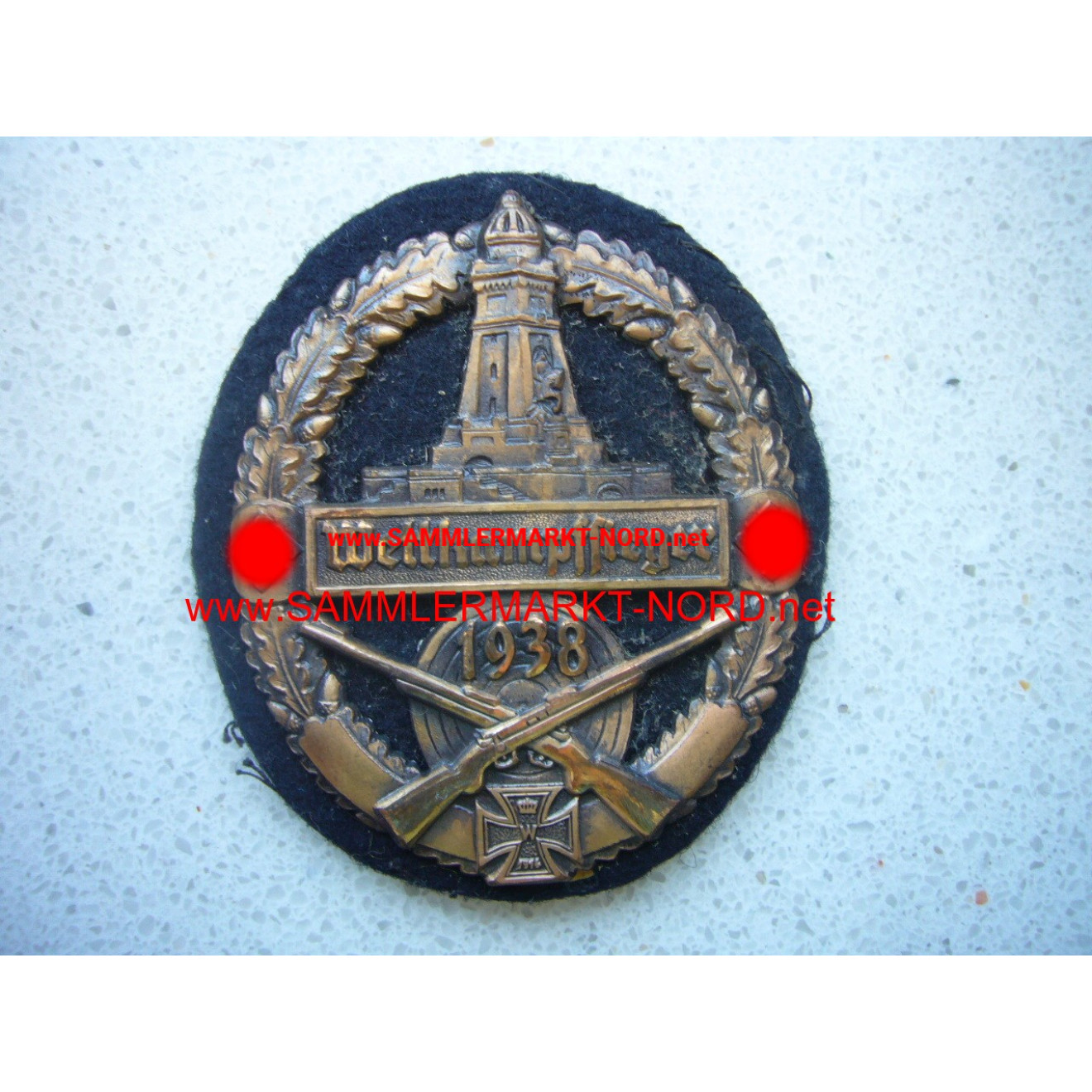 NSRKB Kyffhäuser - badge for competition winner 1938