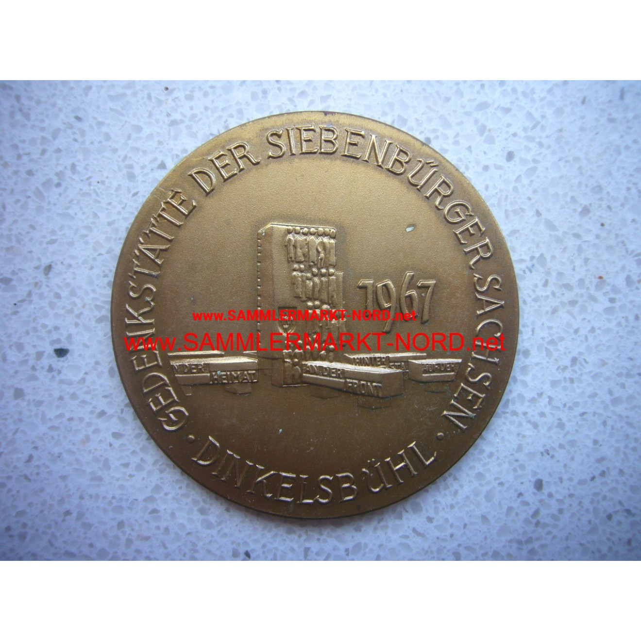 Medaille - Gedenkstätte der Siebenbürger Sachsen - Dinkelsbühl 1
