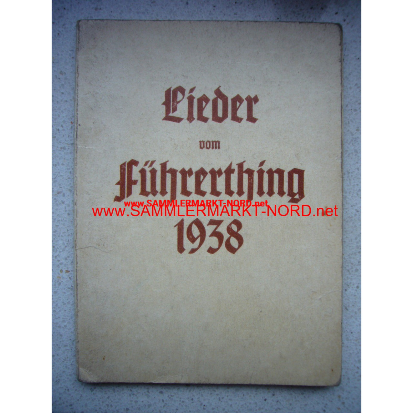 Lieder vom Führerthing 1938