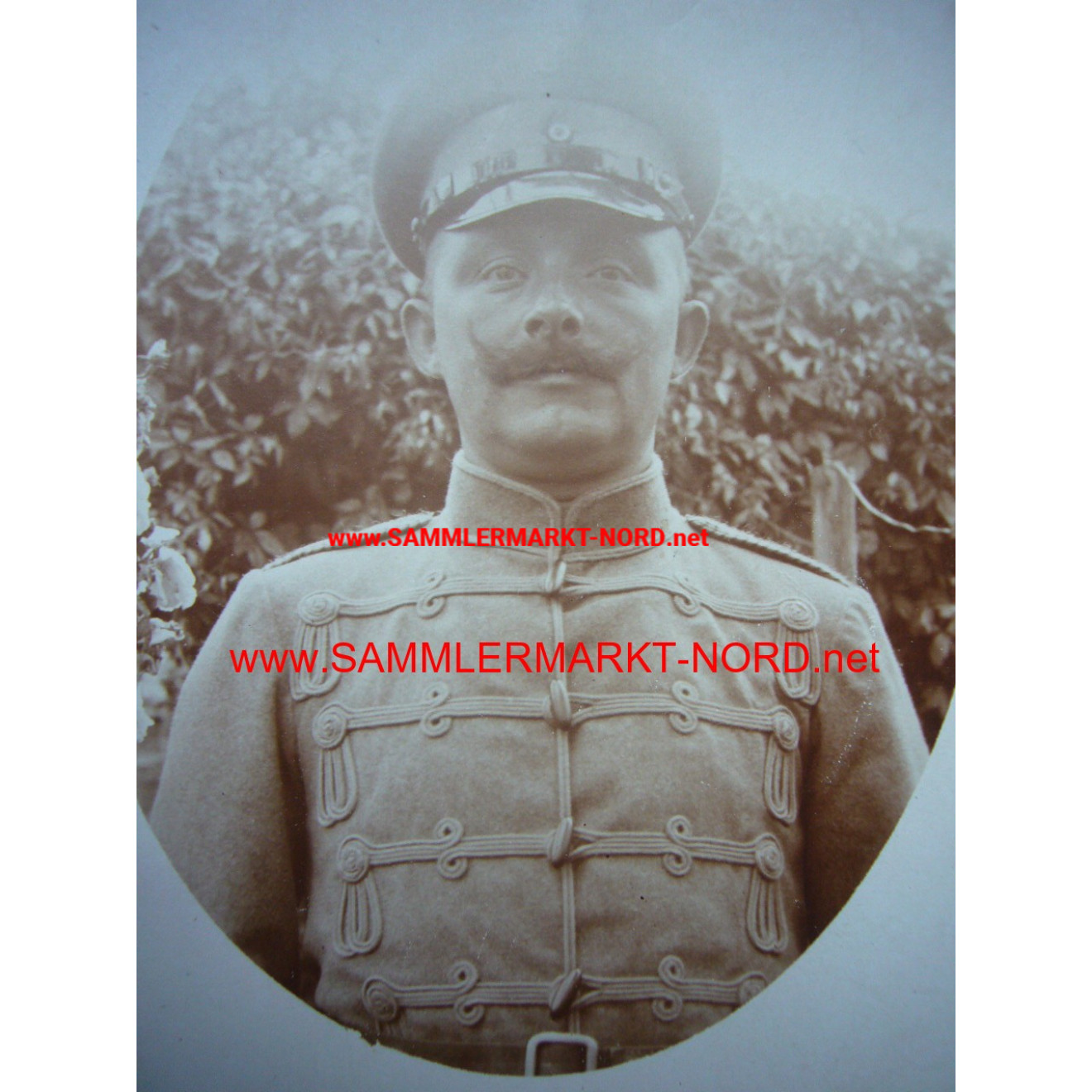 Kaiserreich - Husar in feldgrauer Uniform