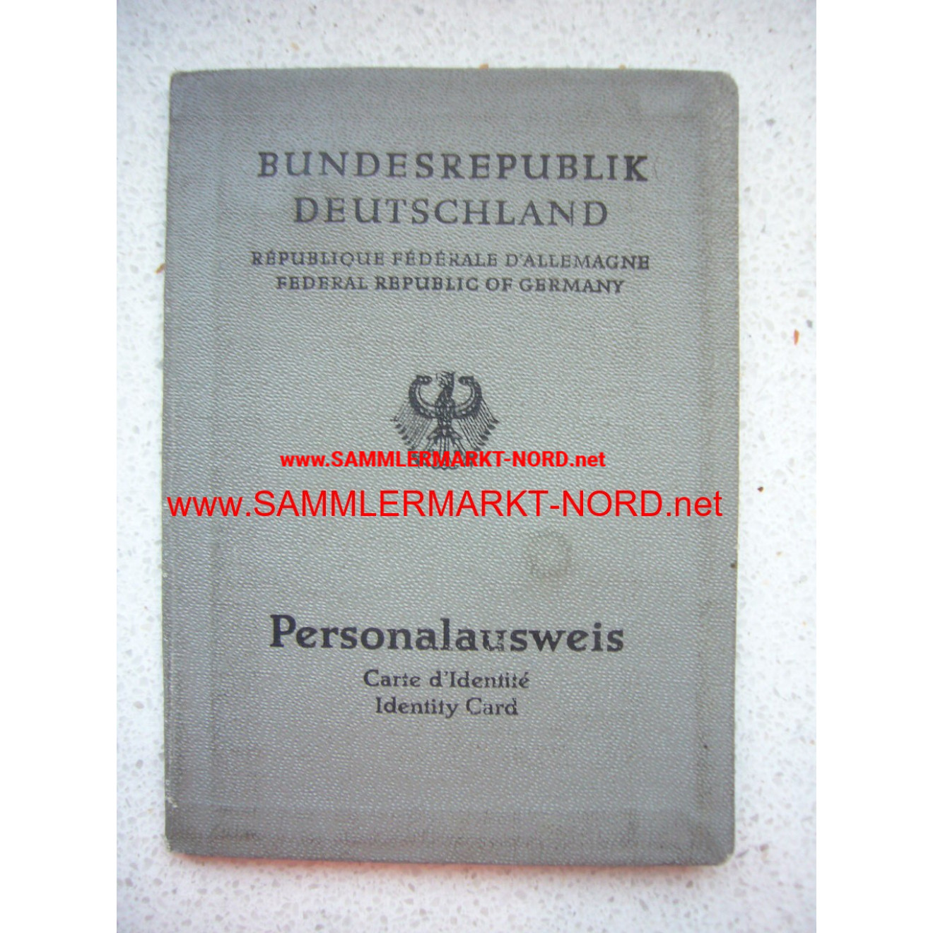 BRD - Personalausweis 1963