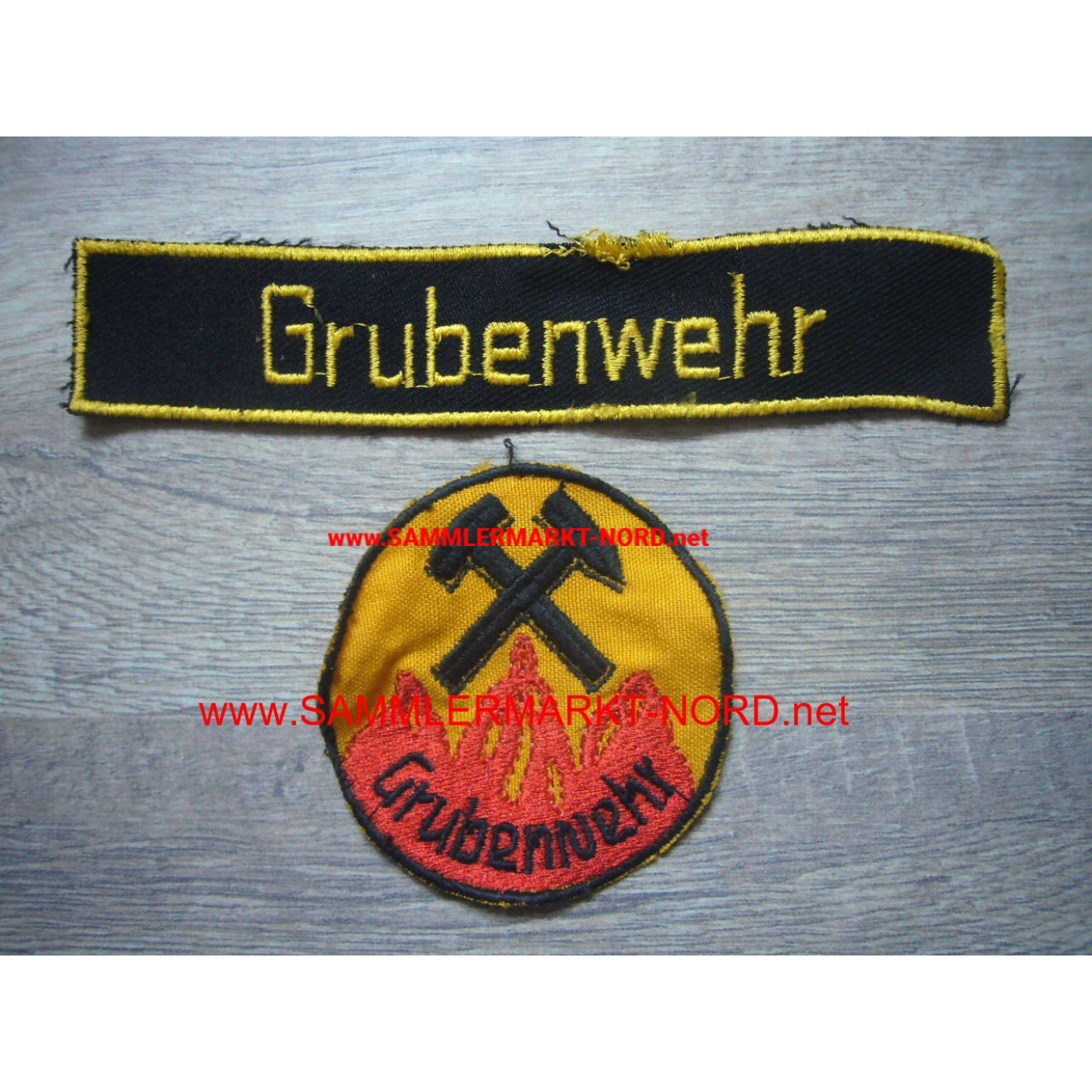 Grubenwehr (Bergbau) - Uniformabzeichen