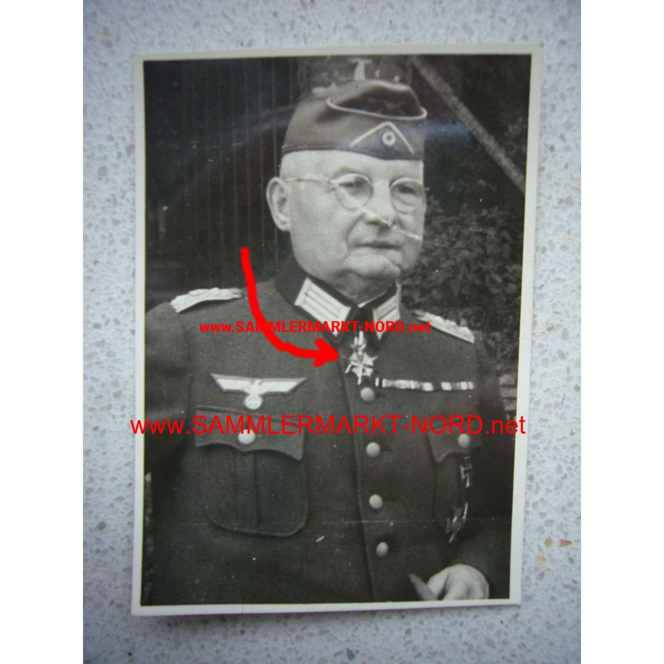 Colonel Luicke with unknown neck cross