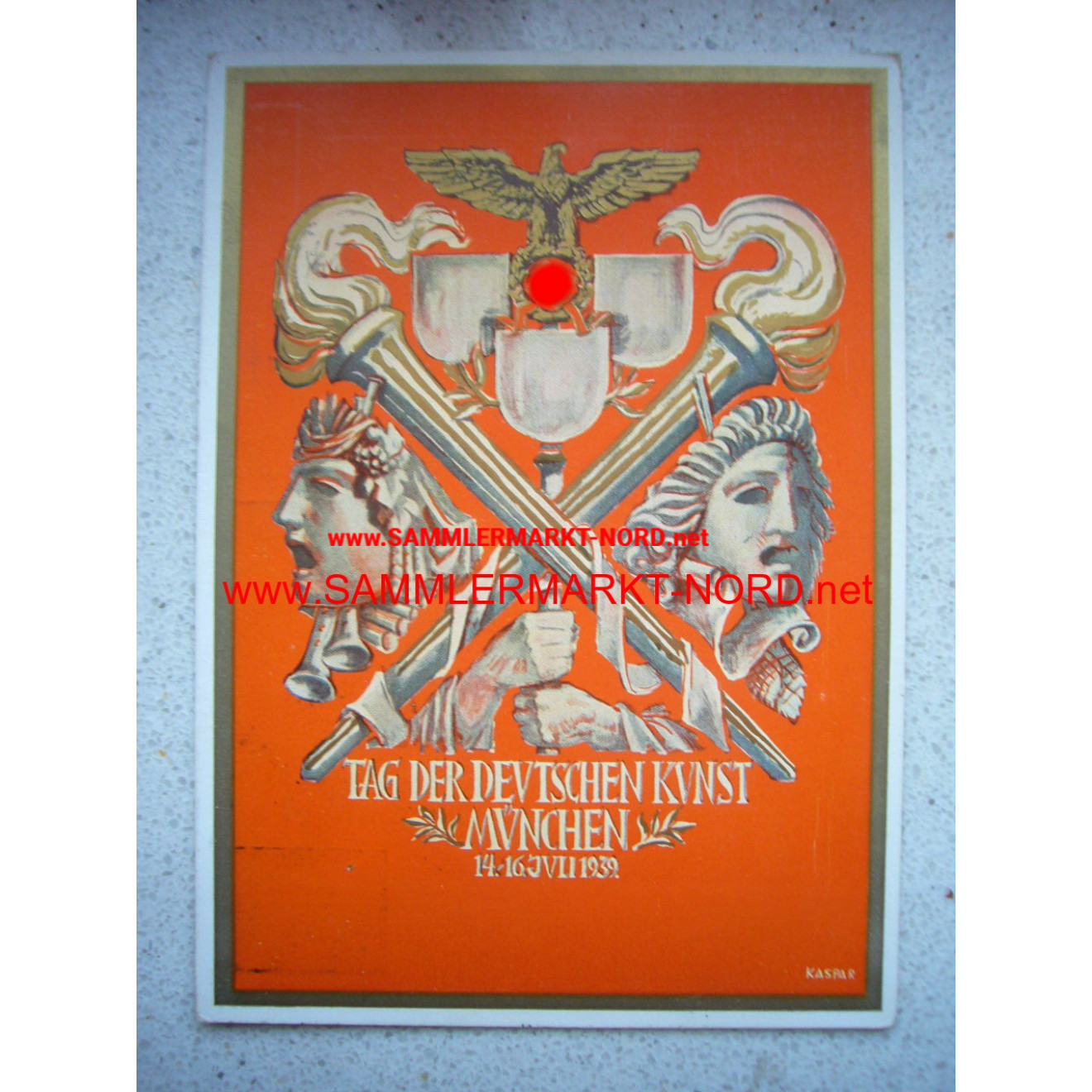 Tag der Deutschen Kunst München 1939 - Postkarte