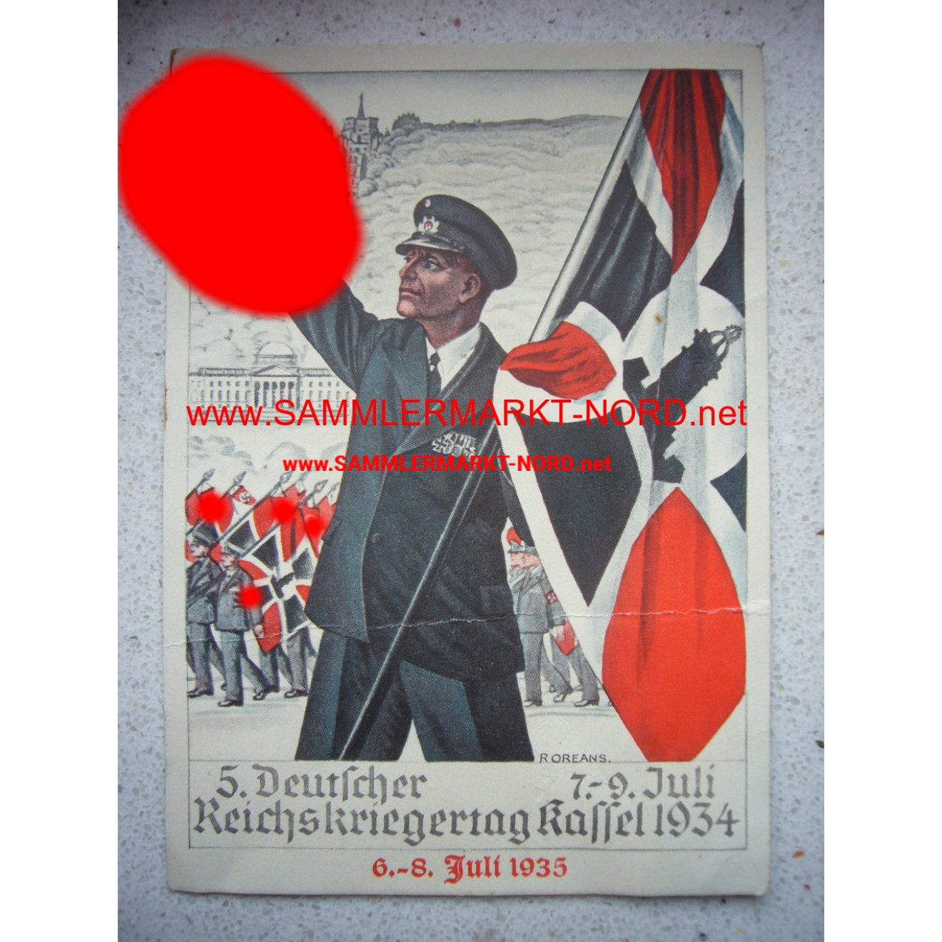 5. Deutscher Reichskriegertag Kassel 7. - 9. Juli 1934