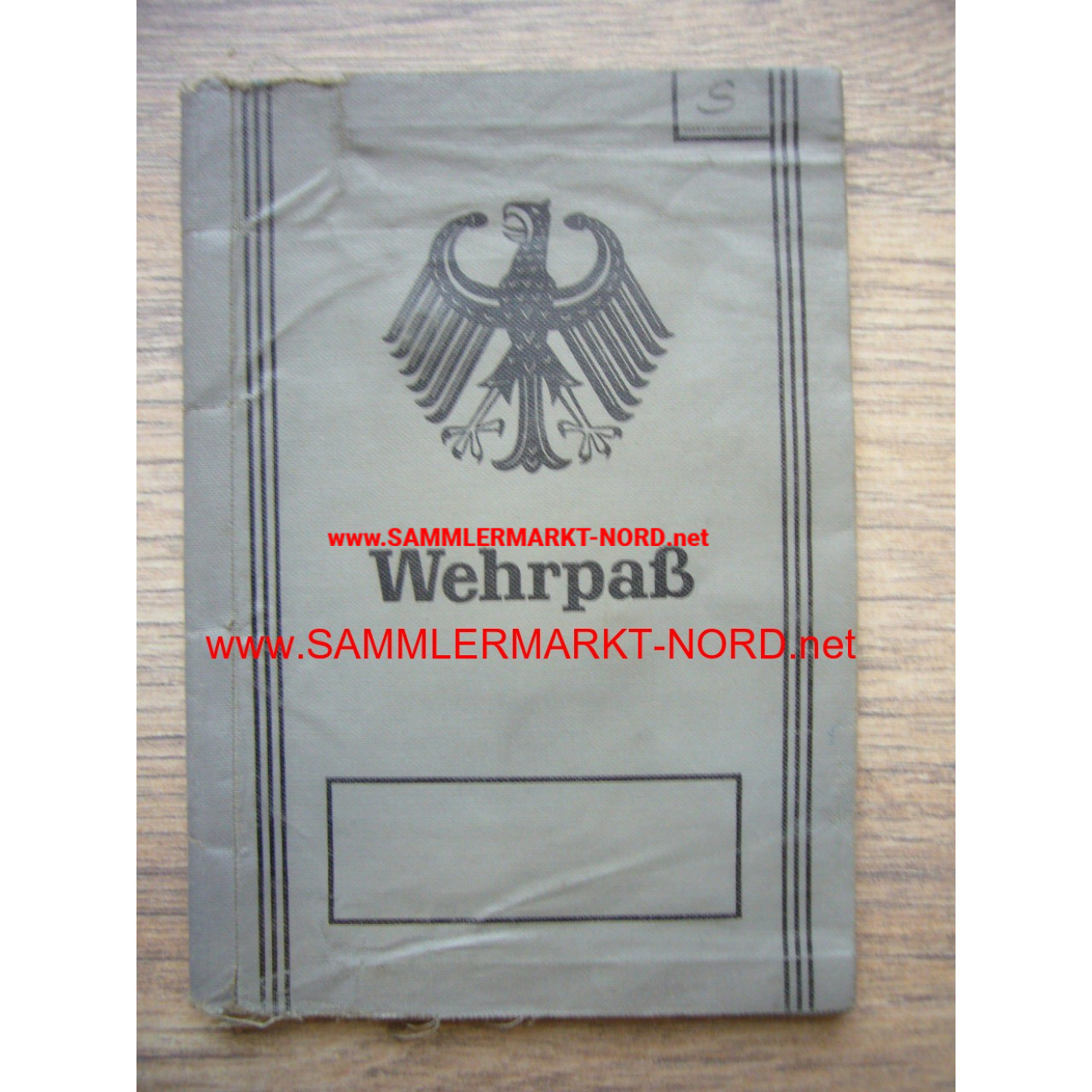 Bundeswehr - Wehrpaß Karlsruhe 1965