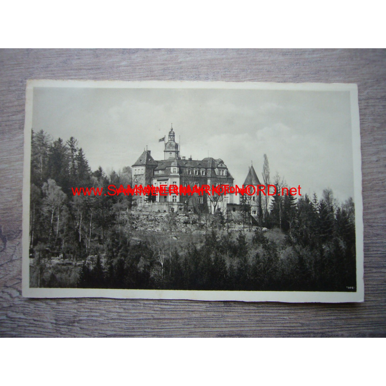 Hirschberg (Riesengebirge) NSDAP training castle - postcard
