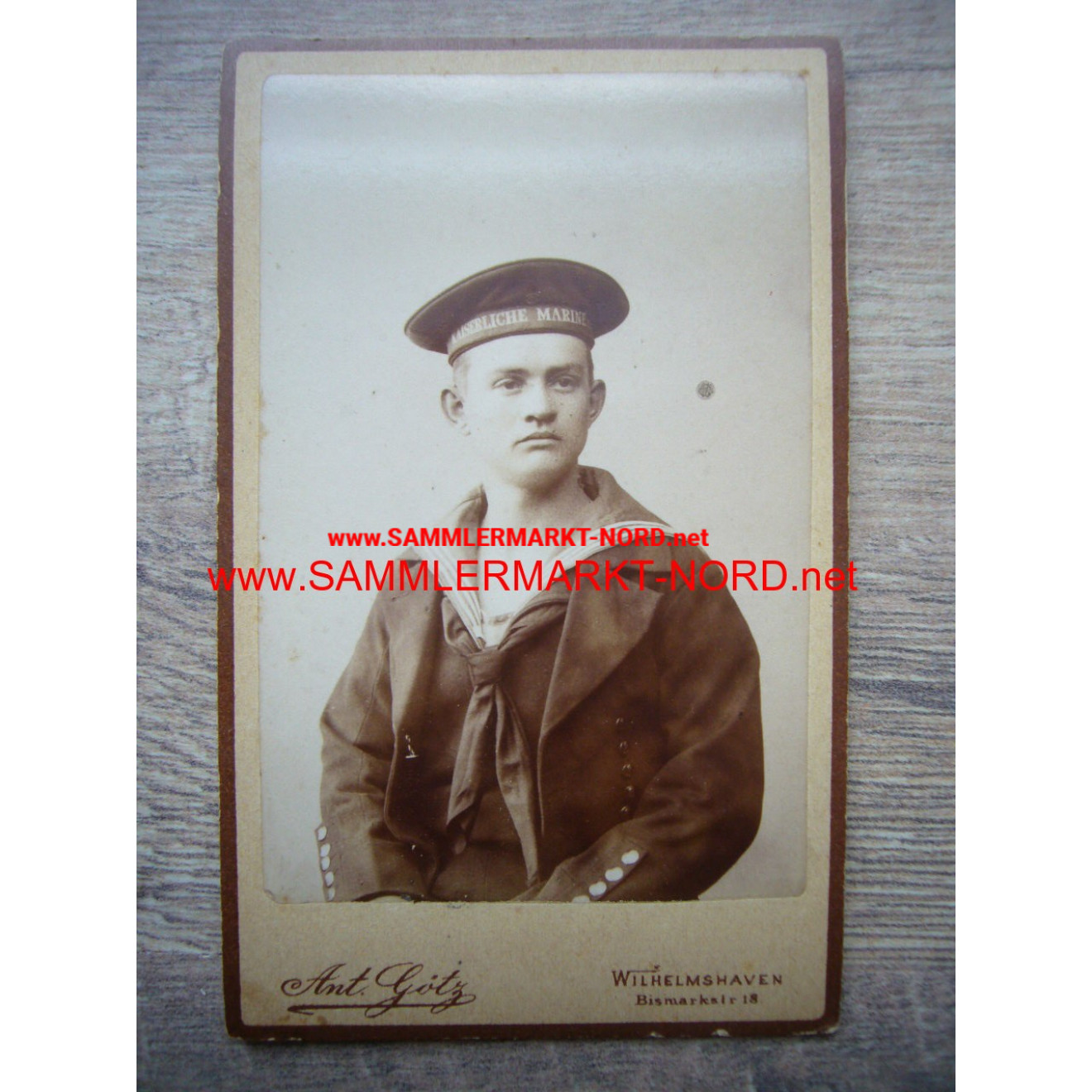 Cabinet Photo - Imperial Navy - Sailor
