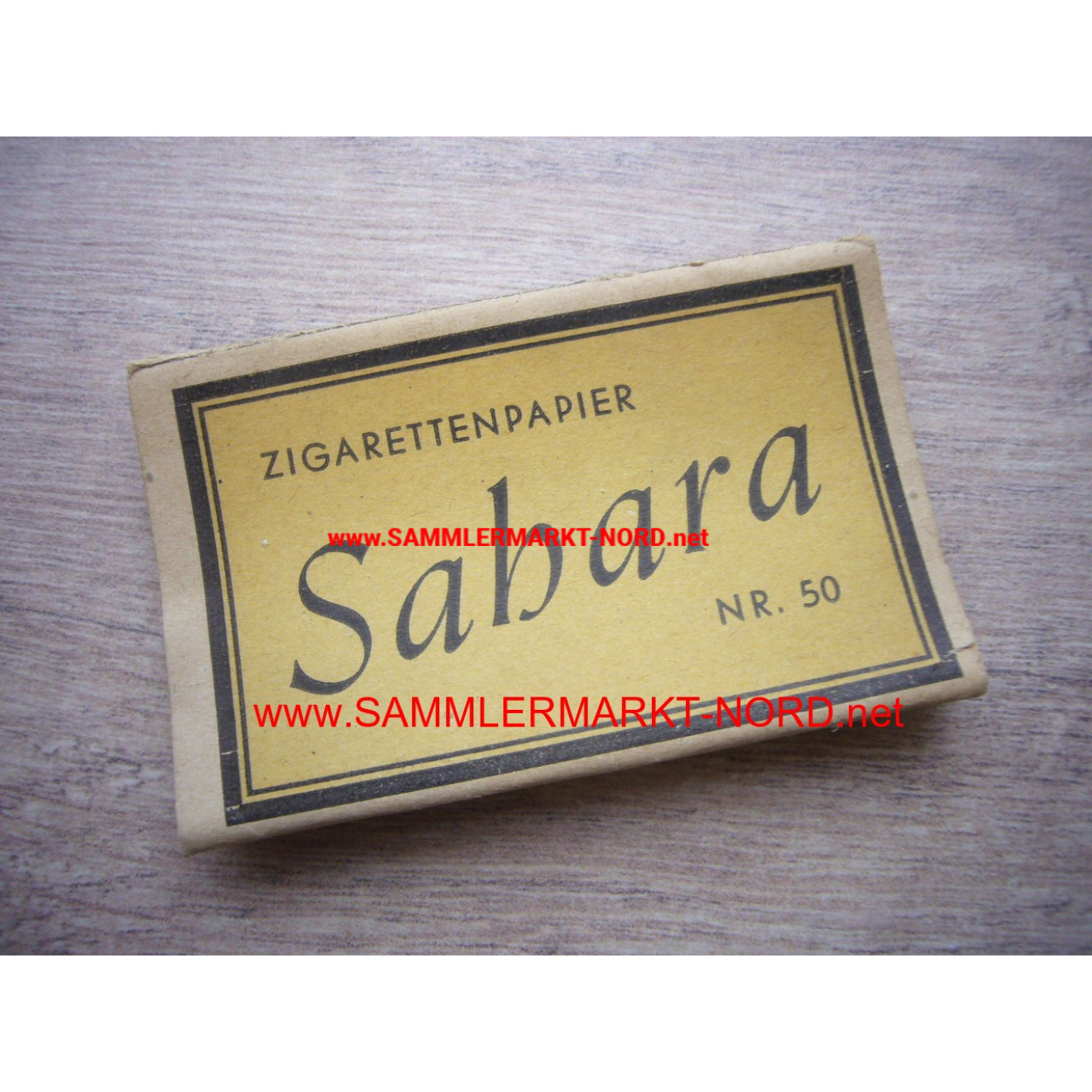 Zigarettenpapier "Sahara" Nr. 50