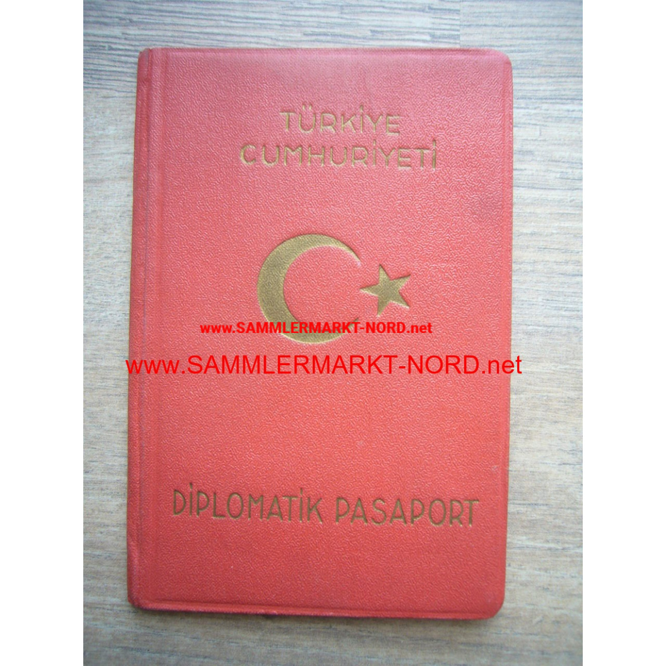 Turkey - Diplomatic Passport 1958