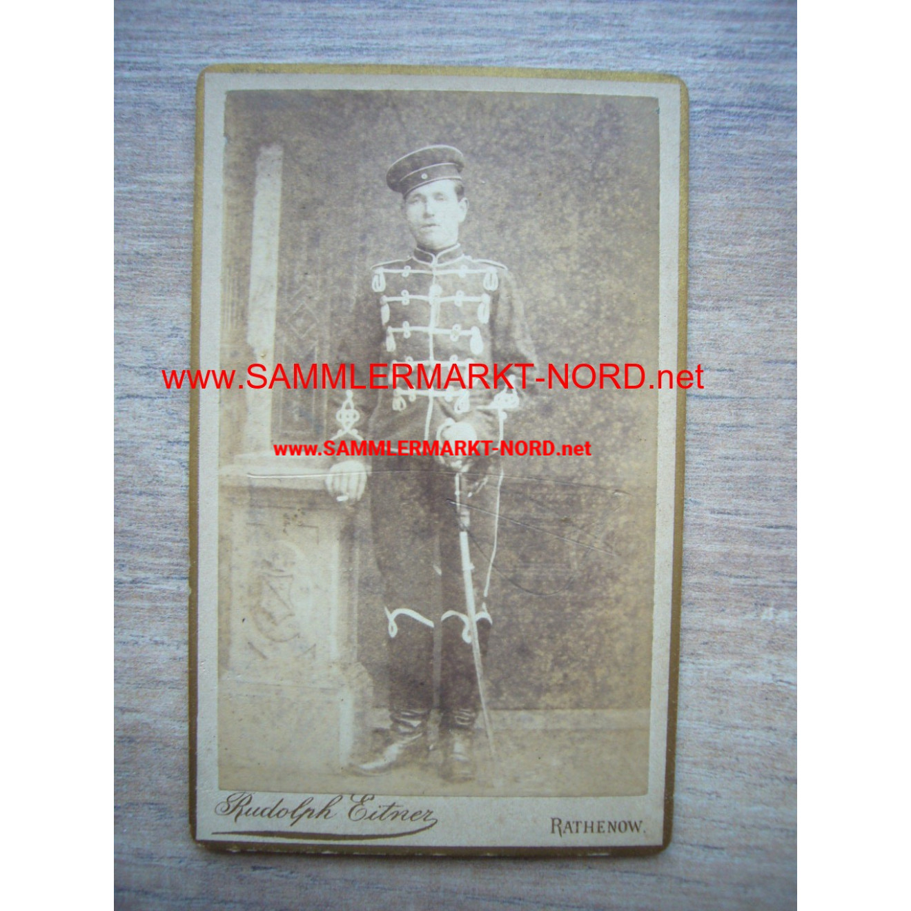 Cabinet photo - Hussar Regiment von Zieten No. 3