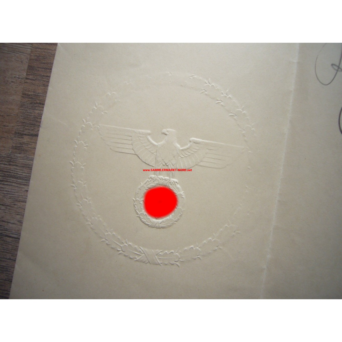 NSDAP Gauleiter RUDOLF JORDAN - Autograph, Sammlermarkt-Nord ...