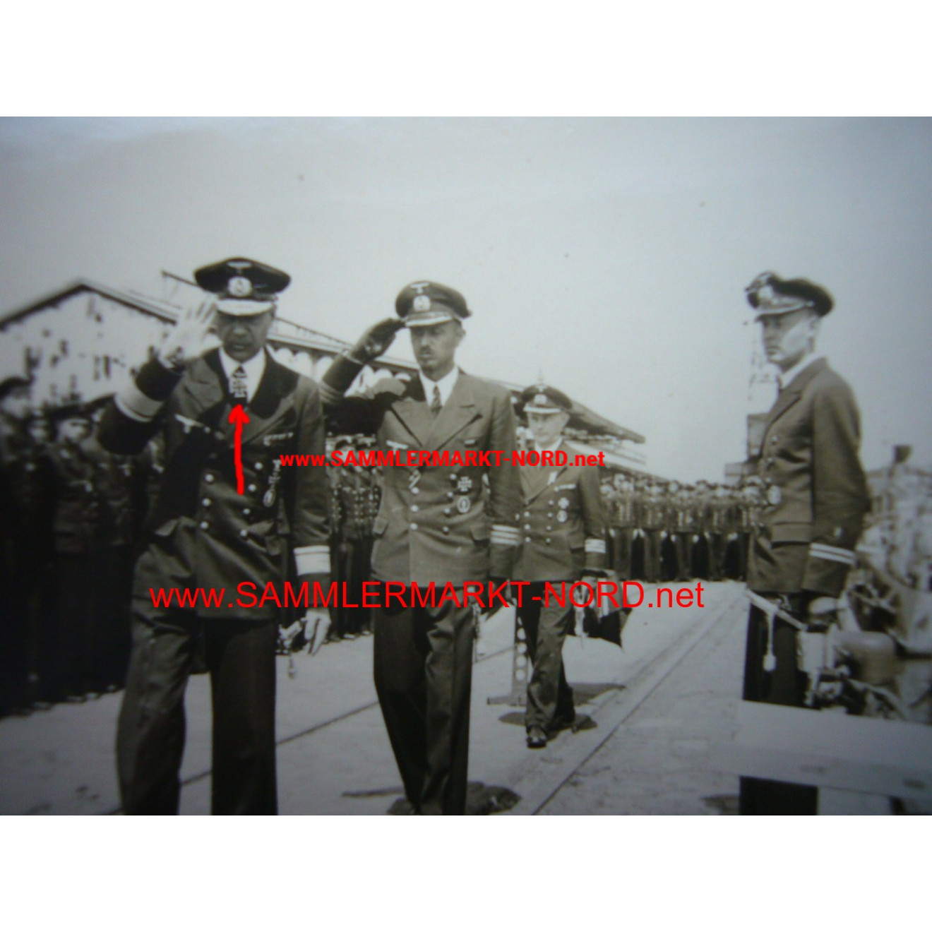 Kriegsmarine Admiral THEODOR KRANCKE with knight's cross