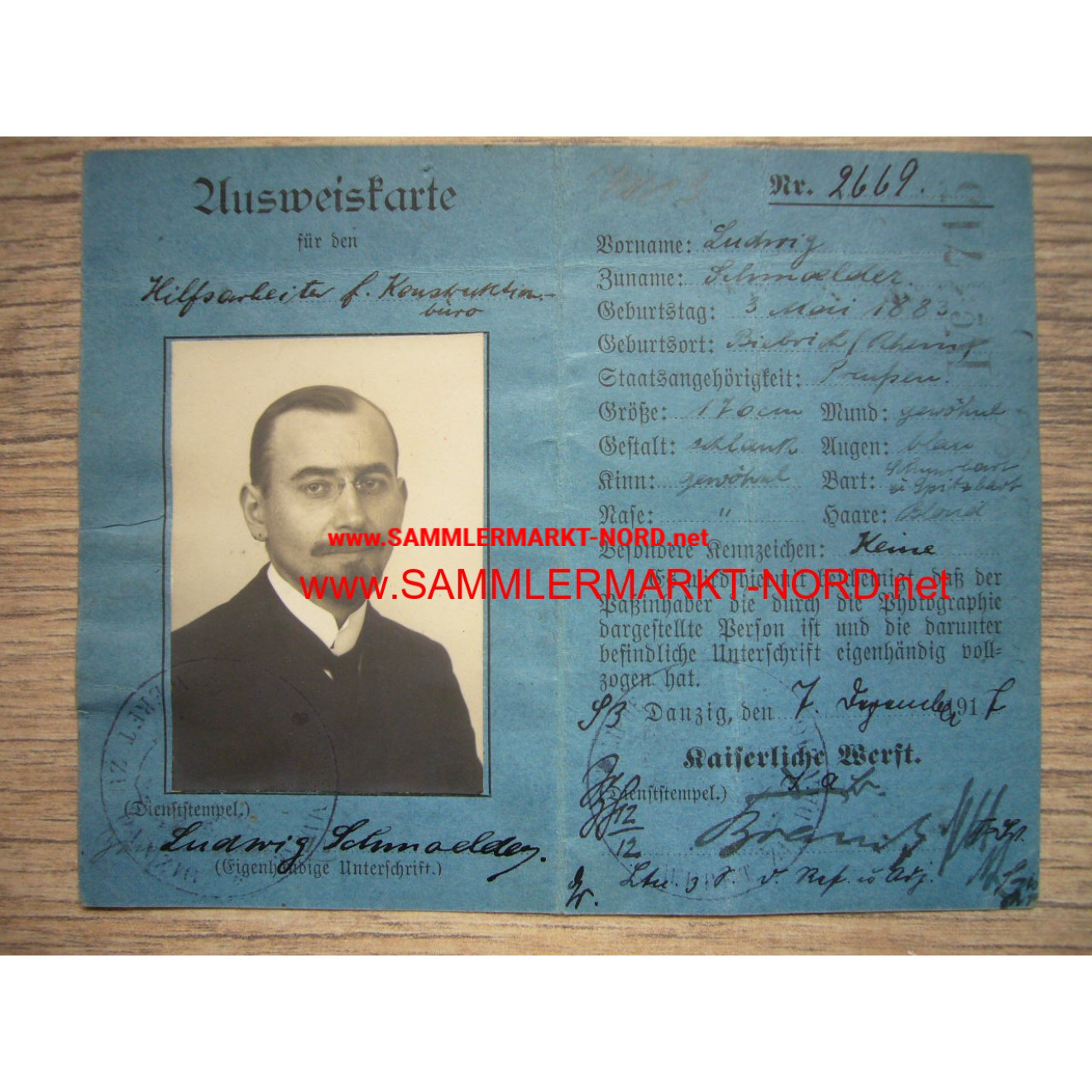 Imperial Shipyard Gdansk - ID card