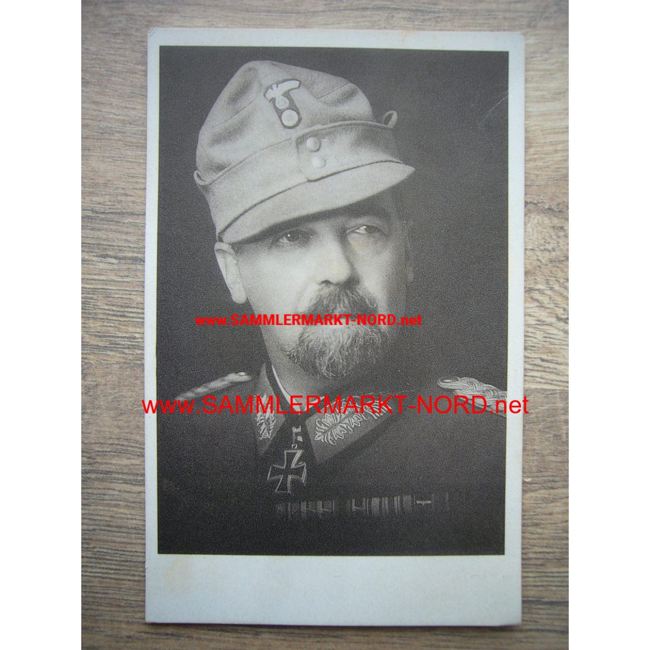 Generalleutnant JULIUS RINGEL (RK) - postcard