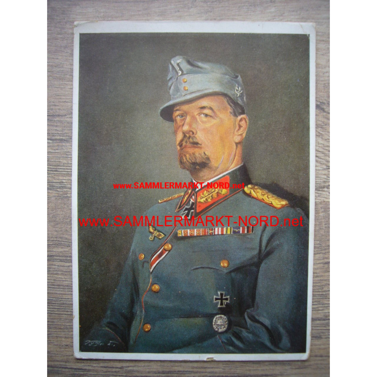 Generalmajor JULIUS RINGEL (RK) - Postkarte