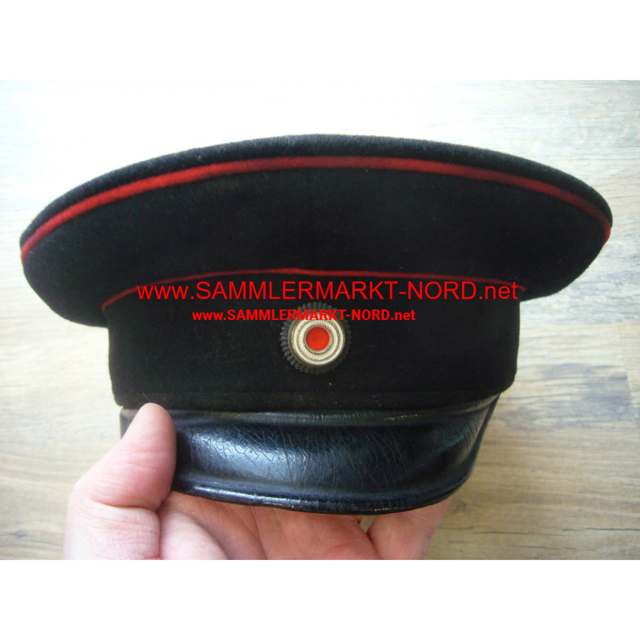 German Empire - - visor cap of the Landwehr