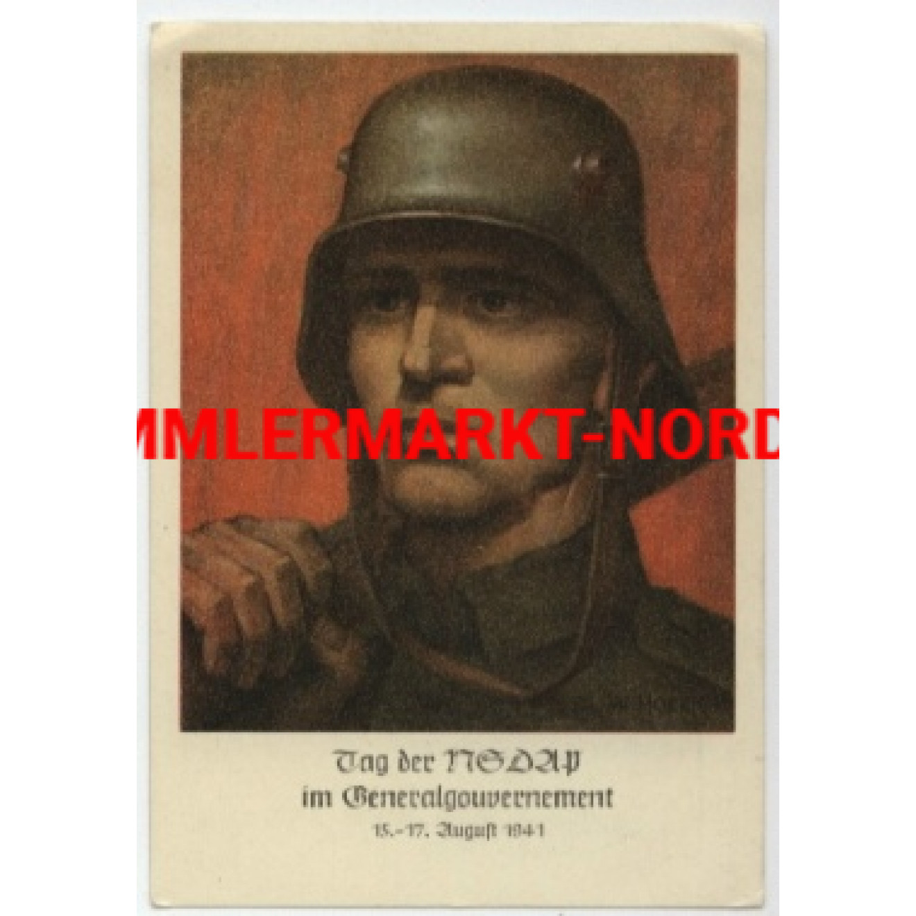 Sonderkarte ein Jahr NSDAP im Generalgouvernment 1941