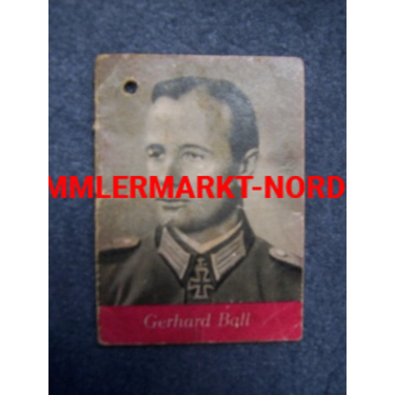 Booklet knight cross owner Gerhard ball