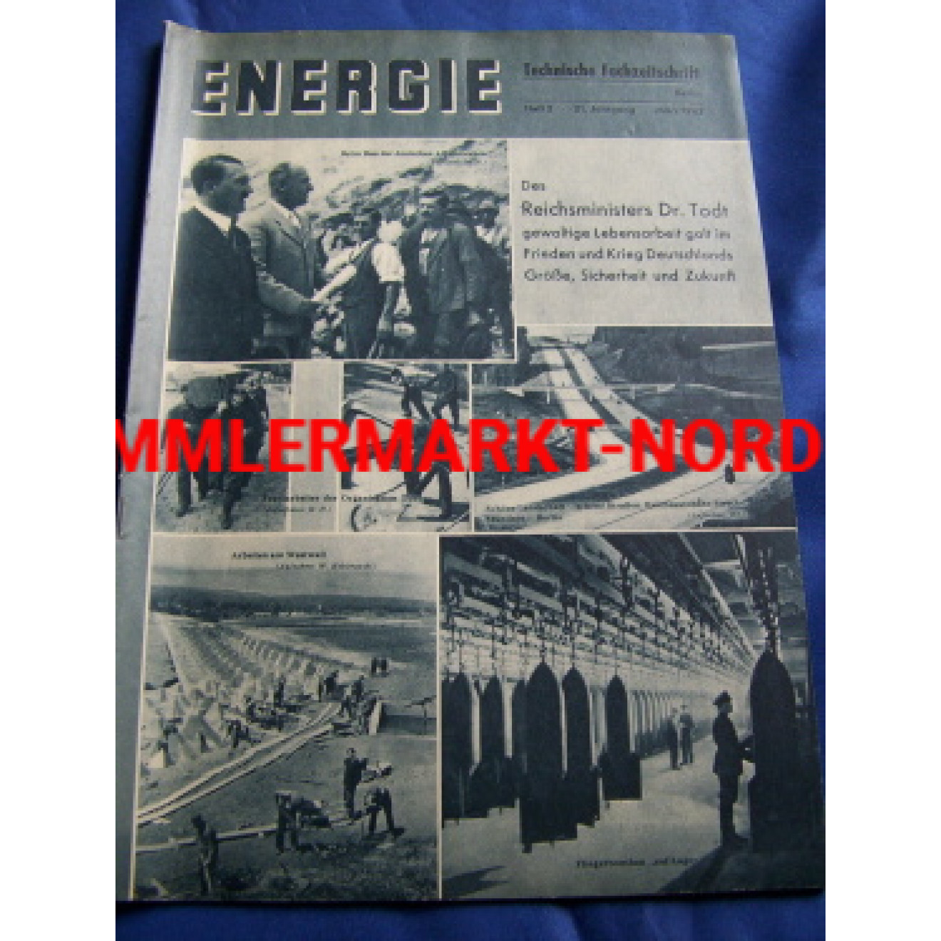 Energie, März 1942