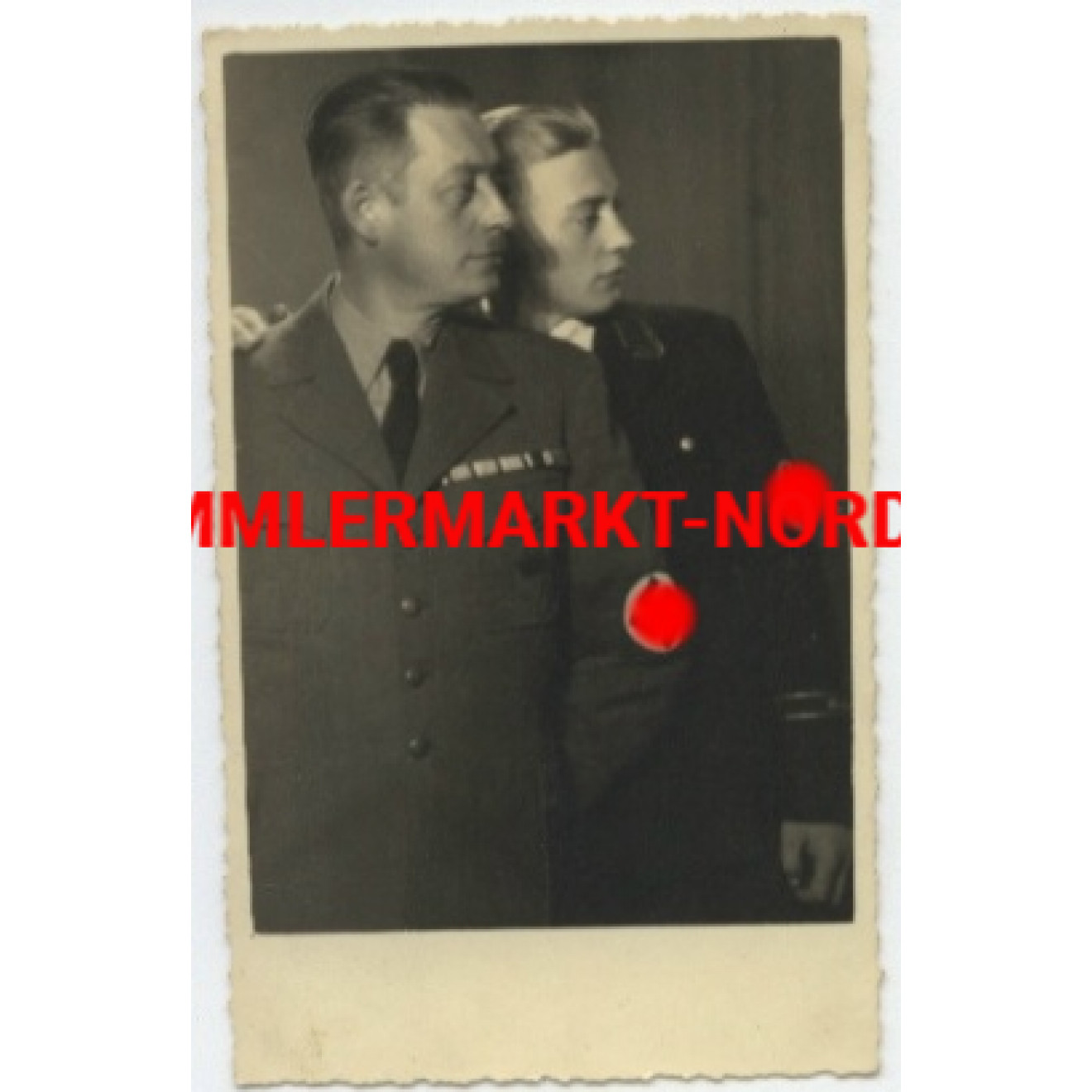 SS soldier - TK Standarte "Oberbayern" with his father