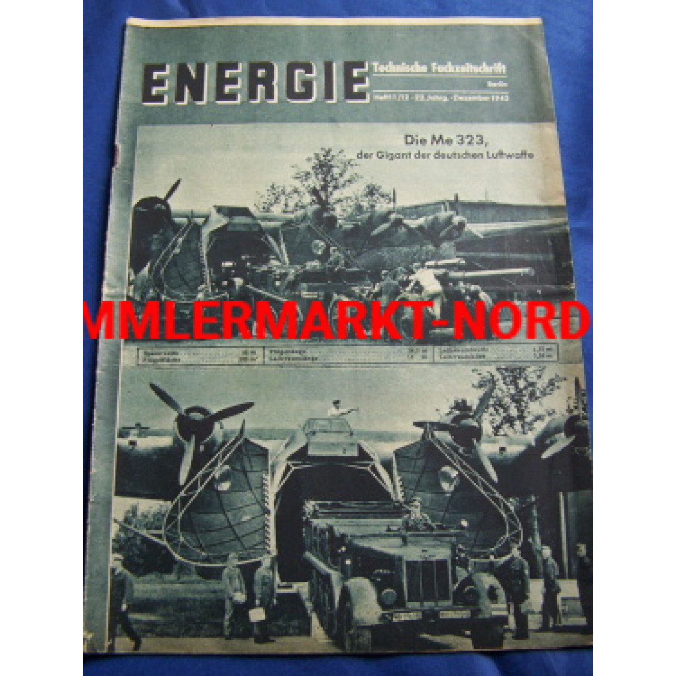Energie, Dezember 1943