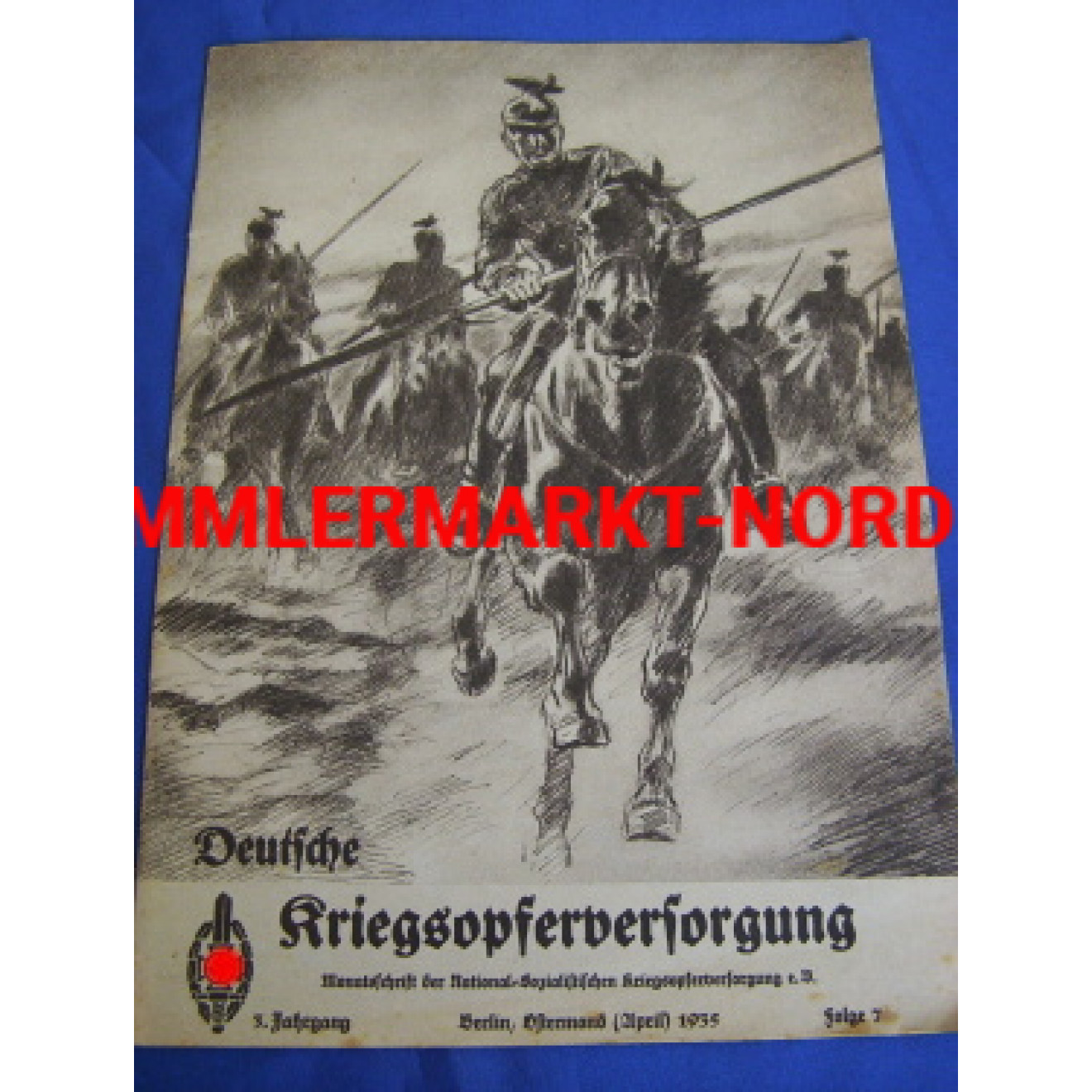 NSKOV Deutsche Kriegsopferversorgung, April 1935