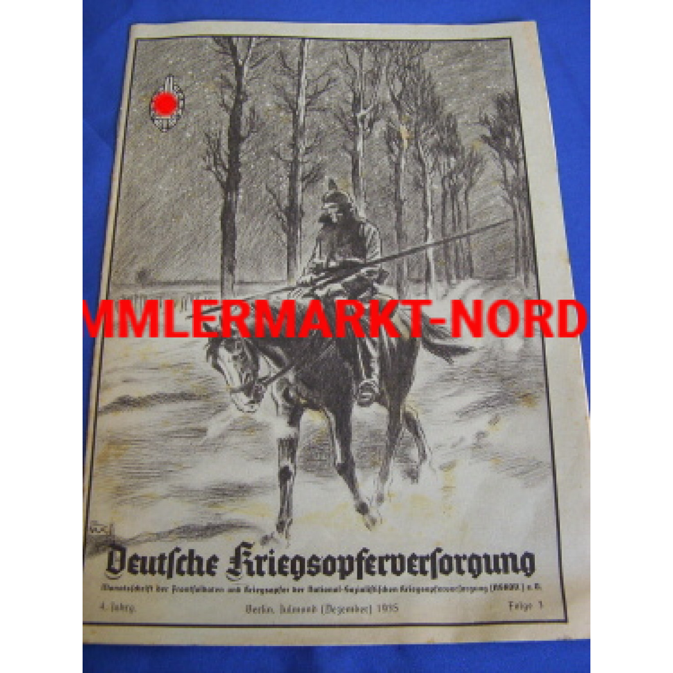 NSKOV Deutsche Kriegsopferversorgung, Dez. 1935
