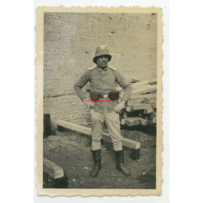 French colonially soldier, Sammlermarkt-Nord, militärische Antiquitäten ...