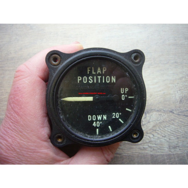 USA - General Electric Aircraft Instrument - Flap Position Indicator ...