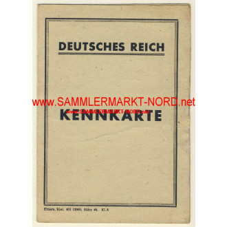 Deutsches Reich - Passport - Kiel 08.04.1946