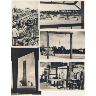 KZ Sachsenhausen (9 postcards)