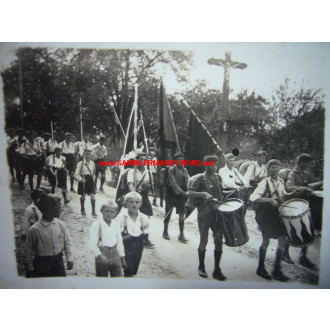 4 x photo Sturmschar around 1930 (youth organization)