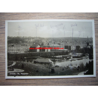 Döbeln (Sachsen) - Ansicht der Kasernen - Postkarte