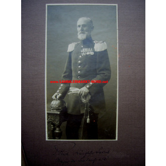 3 x Portrait Preußen - Major der Landwehr PITSCH