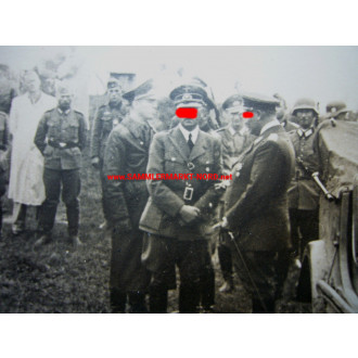 Adolf Hitler & Hermann Göring on a visit to the front