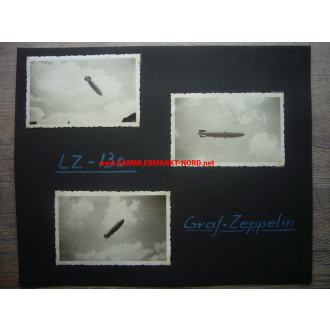 3 x Foto Luftschiff Zeppelin LZ - 130