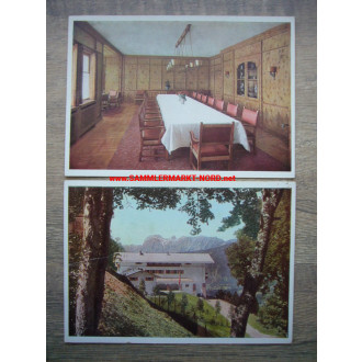2 x Postkarte - Obersalzberg - Der Berghof