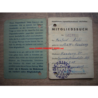 SJD Socialist Youth of Germany "Die Falken" - membership book