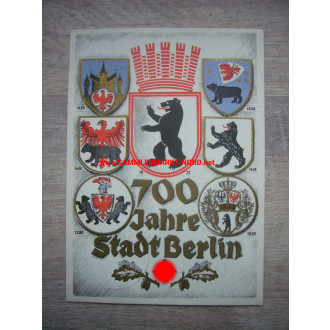 Anniversary 700 years of the city of Berlin 1937 - postcard