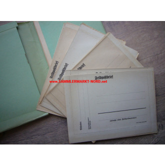 2 x folder field post letters & field post cards