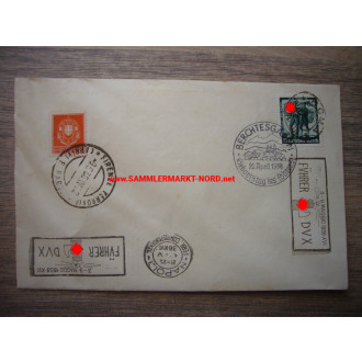 Envelope 1938 - Meeting of Adolf Hitler and the Duce