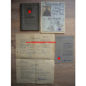 Wehrpaß & documents - Pionier-Lehr-Bataillon (sF)
