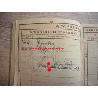 Wehrpaß & Dokumente - Pionier-Lehr-Bataillon (sF)