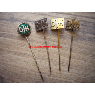4 x needle DJK Deutsche Jugendkraft - honorary pins, etc.